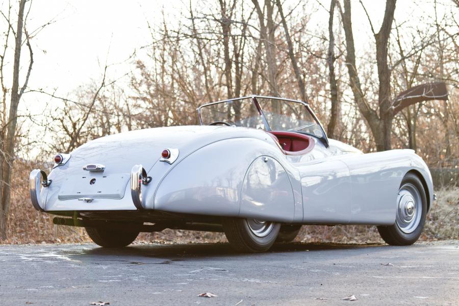  Jaguar XK120 Alloy Roadster 1950 года  (фото 22 из 23)
